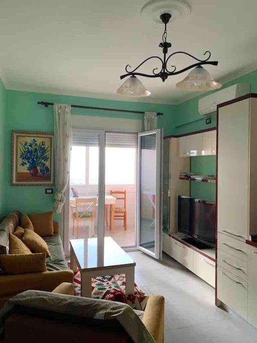 Beautiful Sea View Apartment Durrës Exteriör bild